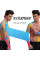 Кинезиологический тейп EasyFit Kinesio 5 см × 5 м, эластичный спортивный пластырь, черный
