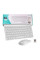 Беспроводной комплект клавиатура и мышь Webo WB-8066, 2.4 ГГц, USB-приемник
