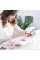 Портативная швейная машинка Sewing SM202A со столиком, педалью и подсветкой, питание 220В или 4 батарейки AA