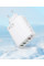 Сетевое зарядное устройство 65 Вт на 5 портов: 2 × USB Type-C PD и 3 × USB-A QC 3.0