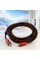 Кабель HDMI-HDMI Red/Gold 15 м v1.4 с позолоченными коннекторами, поддержкой 4K, 3D и ARC