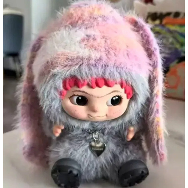 Коллекционная мягкая игрушка-сюрприз Wakuku Pop Top Letsvan 17 см с аксессуарами и карточкой