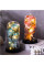 Декоративная композиция KR-04 из 3-х роз из мыла в колбе, LED подсветка, подарочный букет