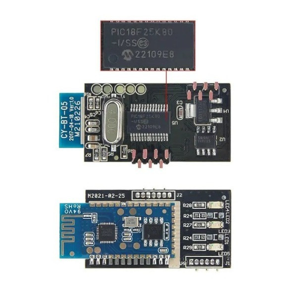 Диагностический Bluetooth-адаптер ELM327 v2.1 OBD2 для Android, Windows и Linux, чтения и удаления ошибок