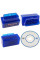 Диагностический Bluetooth-адаптер ELM327 v2.1 OBD2 для Android, Windows и Linux, чтения и удаления ошибок