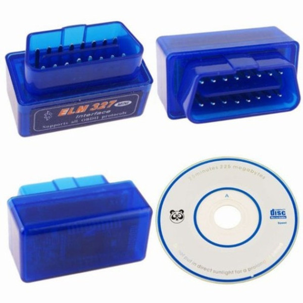 Диагностический Bluetooth-адаптер ELM327 v2.1 OBD2 для Android, Windows и Linux, чтения и удаления ошибок