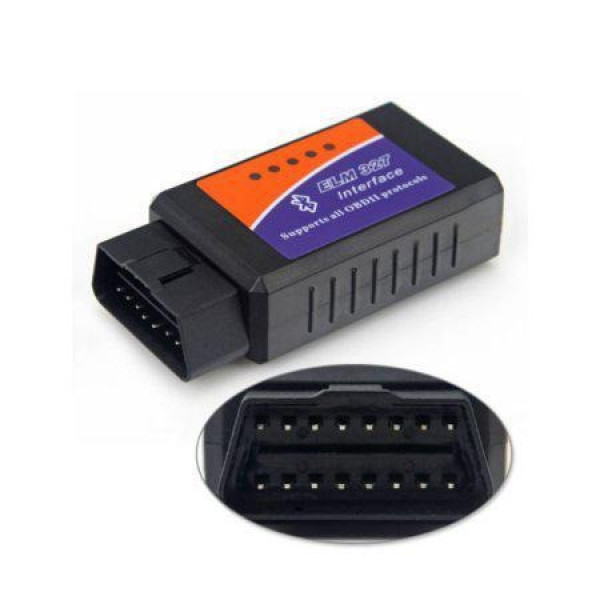Автомобильный диагностический сканер ELM327 V1.5 Bluetooth OBD2 для Android и ПК