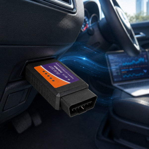 Автомобильный диагностический сканер ELM327 V1.5 Bluetooth OBD2 для Android и ПК