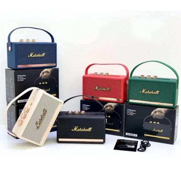 Беспроводная портативная колонка Marshall W4 Bluetooth 5.1 с FM-радио, USB и microSD