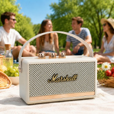 Беспроводная портативная колонка Marshall W4 Bluetooth 5.1 с FM-радио, USB и microSD